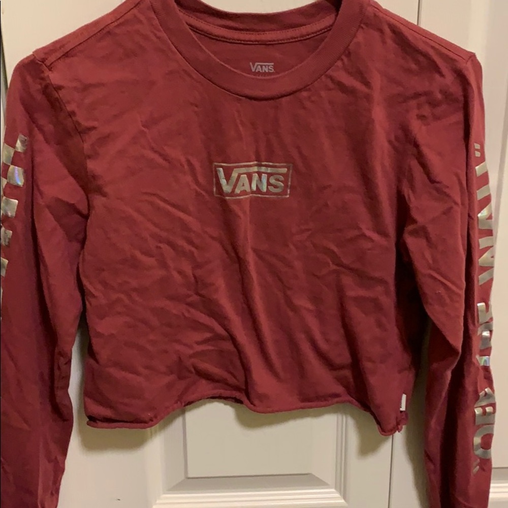 vans crop top